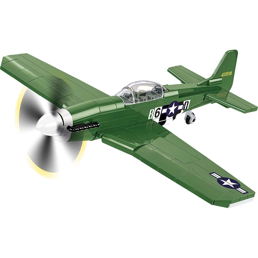 COBI: Mustang P-51D изтребител строителен комплект (5860) изображение 2