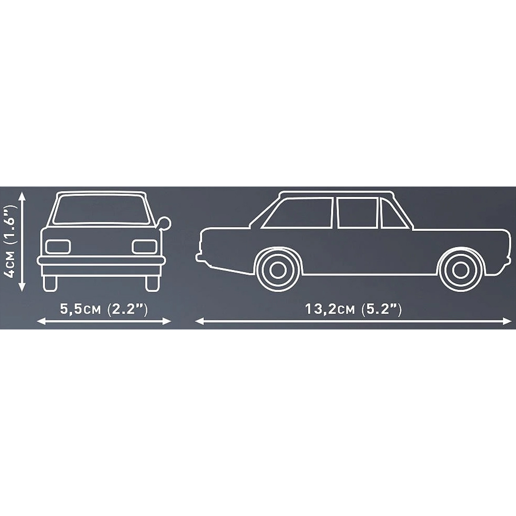 COBI: Opel Rekord C 1900 L конструктор (24598) изображение 4