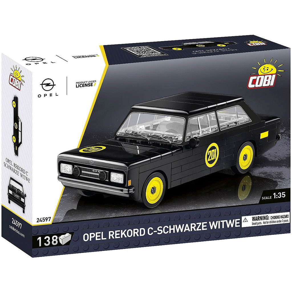 COBI: Opel Rekord C Черна Вдовица строителен комплект (24597) изображение 1