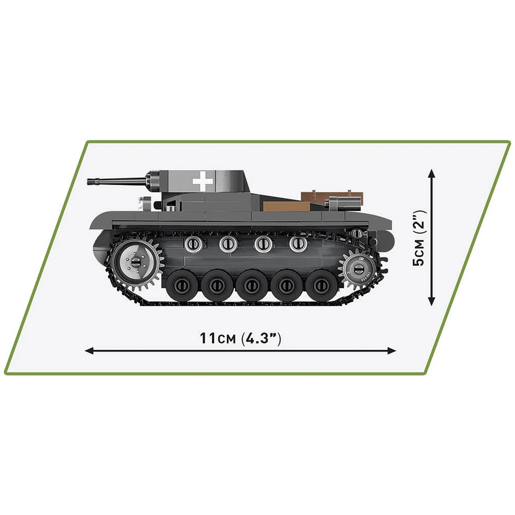 COBI: Panzer II Ausf. A конструктор (2718) изображение 5