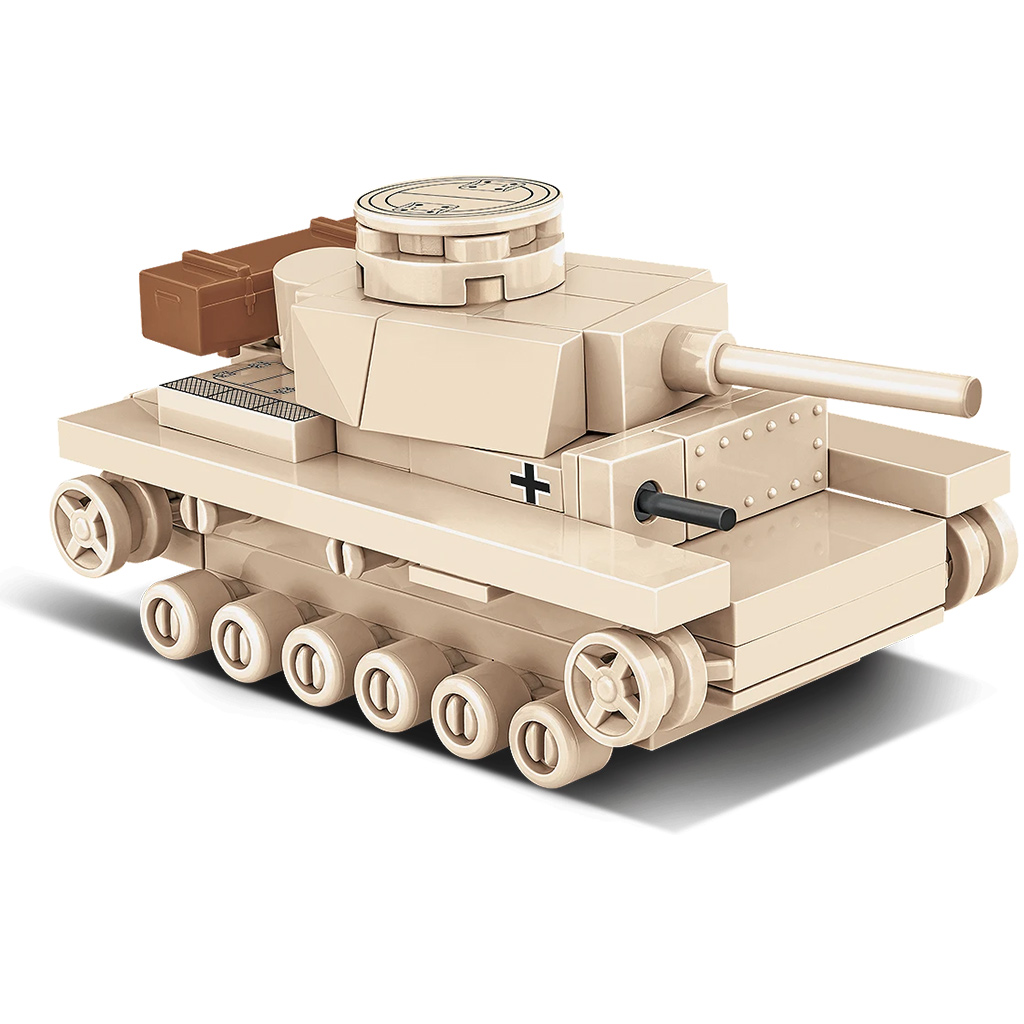 COBI: Panzer III Ausf. L немски танк строителен комплект (3090) изображение 2