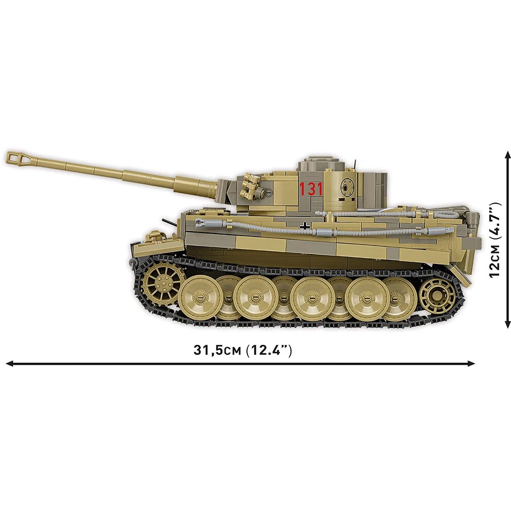 COBI: Panzer VI Tiger no131 конструктор (2588) изображение 9