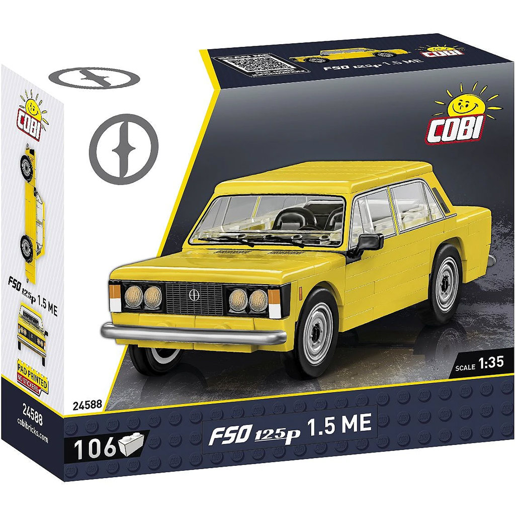 COBI: Polski Fiat 125p 1.5 ME строителна играчка (24588) изображение 1