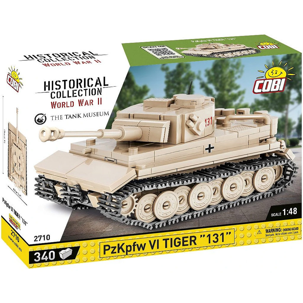 COBI: Pzkpfw VI Tiger 131 танк строителен комплект (2710) изображение 1