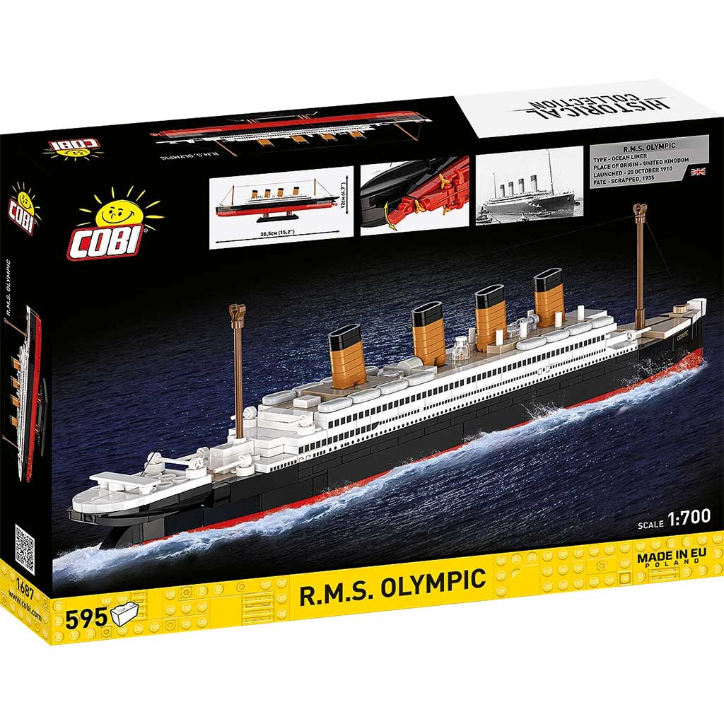COBI: R.M.S. Olympic корабостроителен комплект (1687) изображение 2