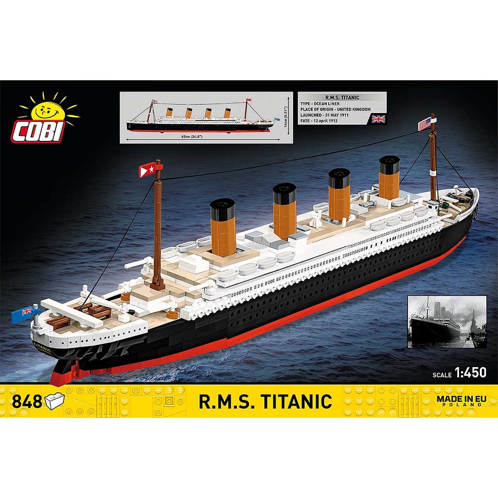 COBI: R.M.S. Titanic корабостроителен комплект (1688) изображение 2