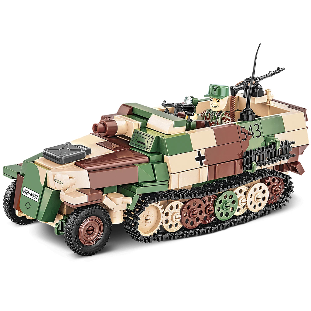 COBI: Sd.Kfz. 251/9 Stummel бронетранспортно средство строителна играчка (3096) изображение 2