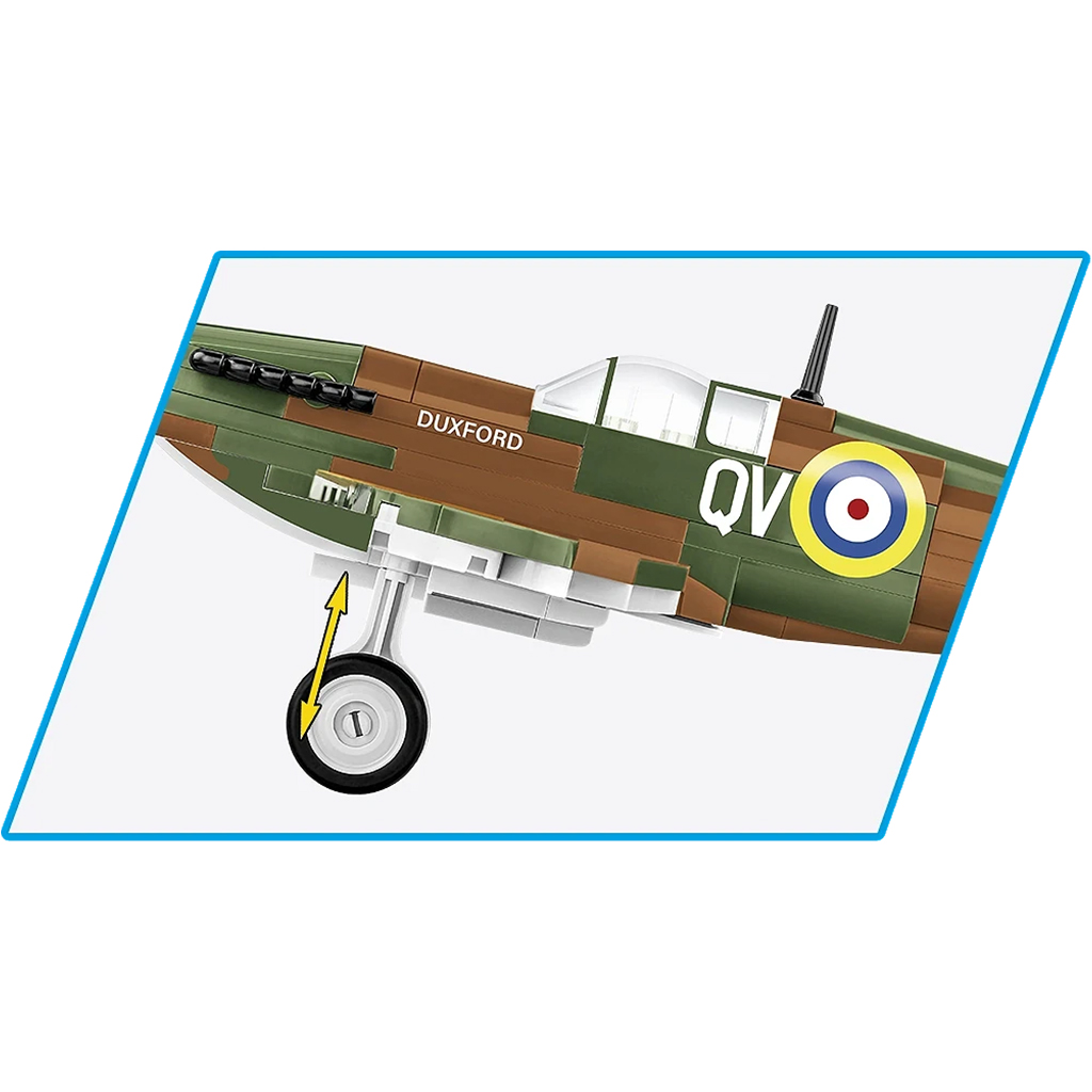 COBI: Spitfire Mk I N3200 Имперски военен музей Дуксфорд самолетен строителен комплект (5868) изображение 5