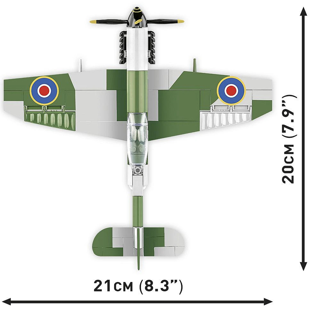 COBI: Spitfire Mk XVI Bubbletop конструктор (5865) изображение 6