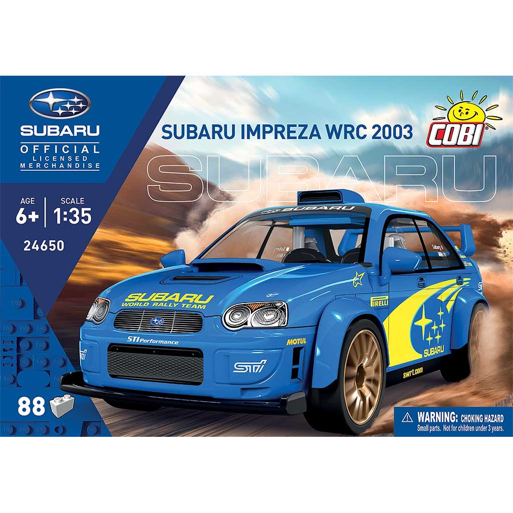 COBI: Subaru Impreza WRC 2003 автомобилен конструктор (24650) изображение 1