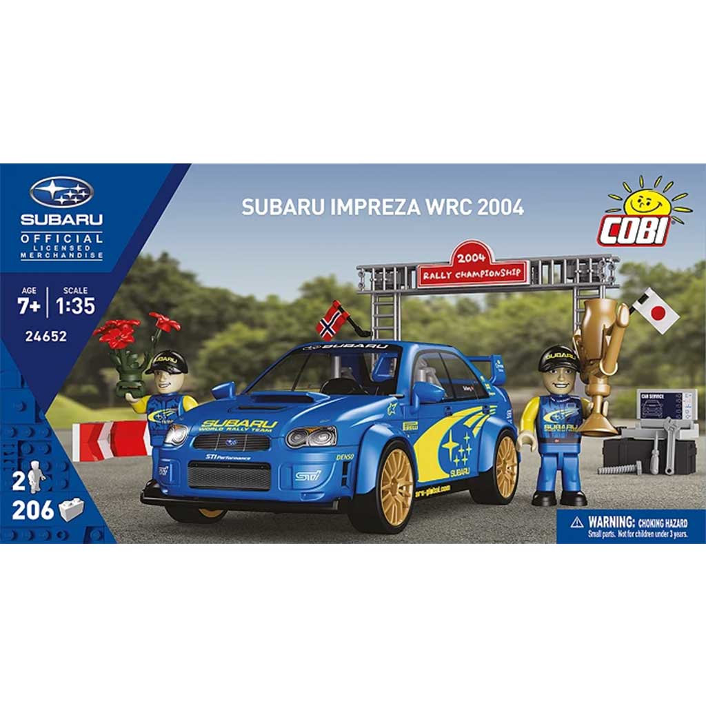 COBI: Subaru Impreza WRC 2004 автомобилен конструктор (24652) изображение 1