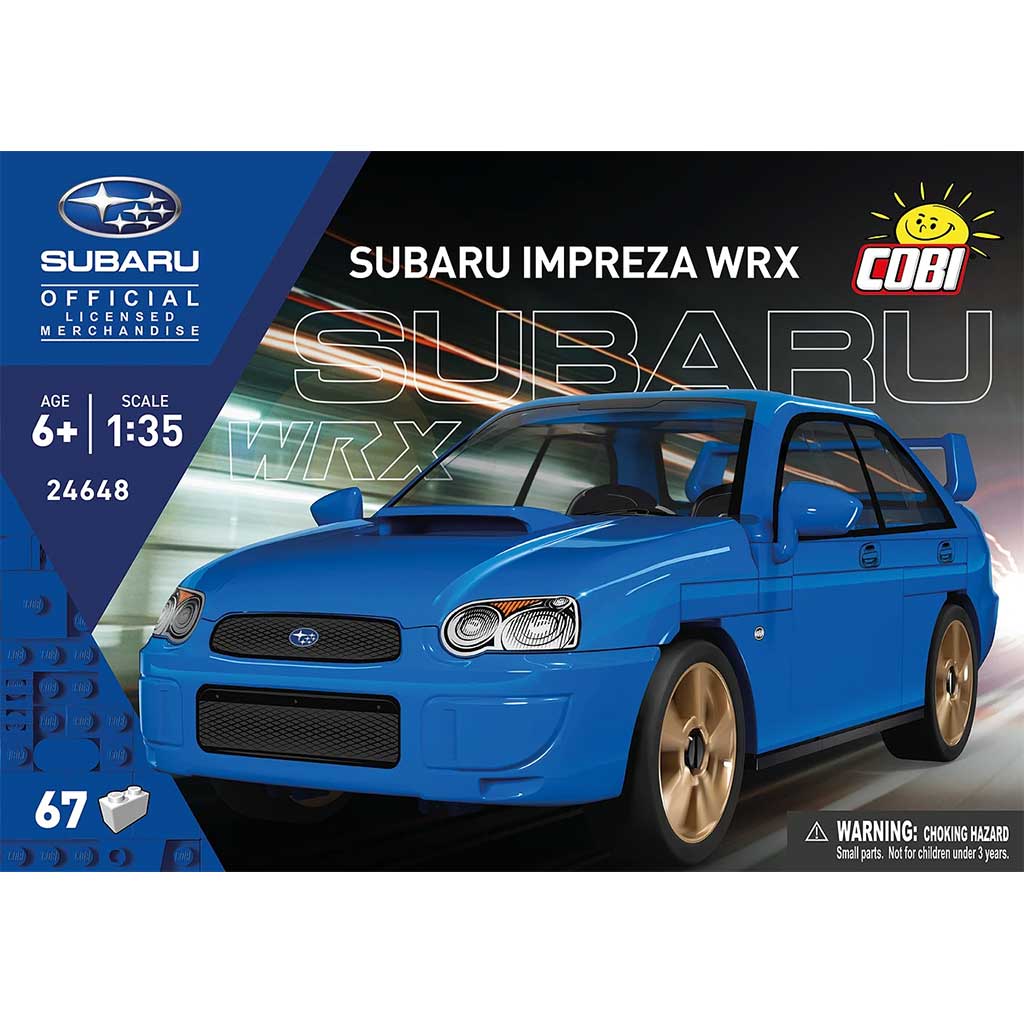 COBI: Subaru Impreza WRX автомобилен конструктор (24648) изображение 1