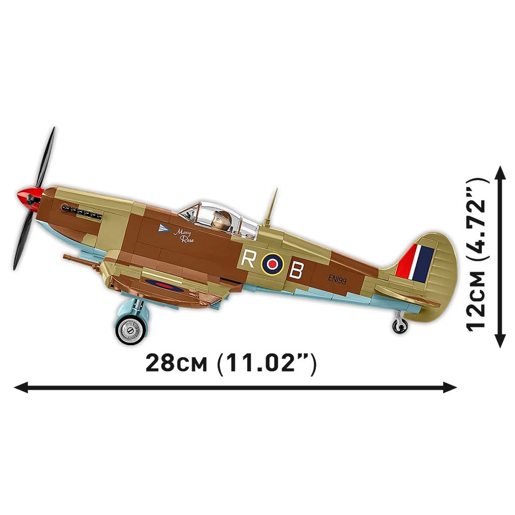 COBI: Supermarine Spitfire Mk. IXe самолет строителен комплект (5764) изображение 8