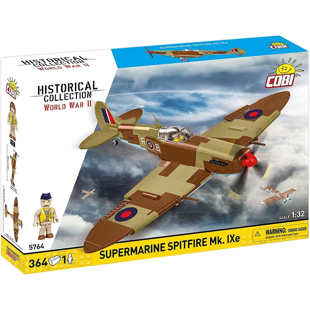 COBI: Supermarine Spitfire Mk. IXe самолет строителен комплект (5764) изображение 1