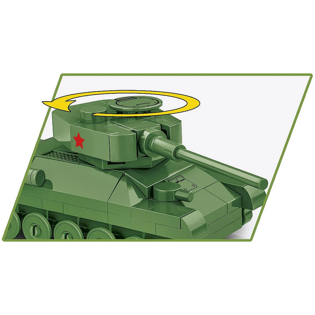 COBI: T-34/85 съветски танк конструктор (3092) изображение 3