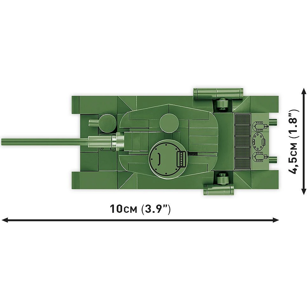 COBI: T-34/85 съветски танк конструктор (3092) изображение 4