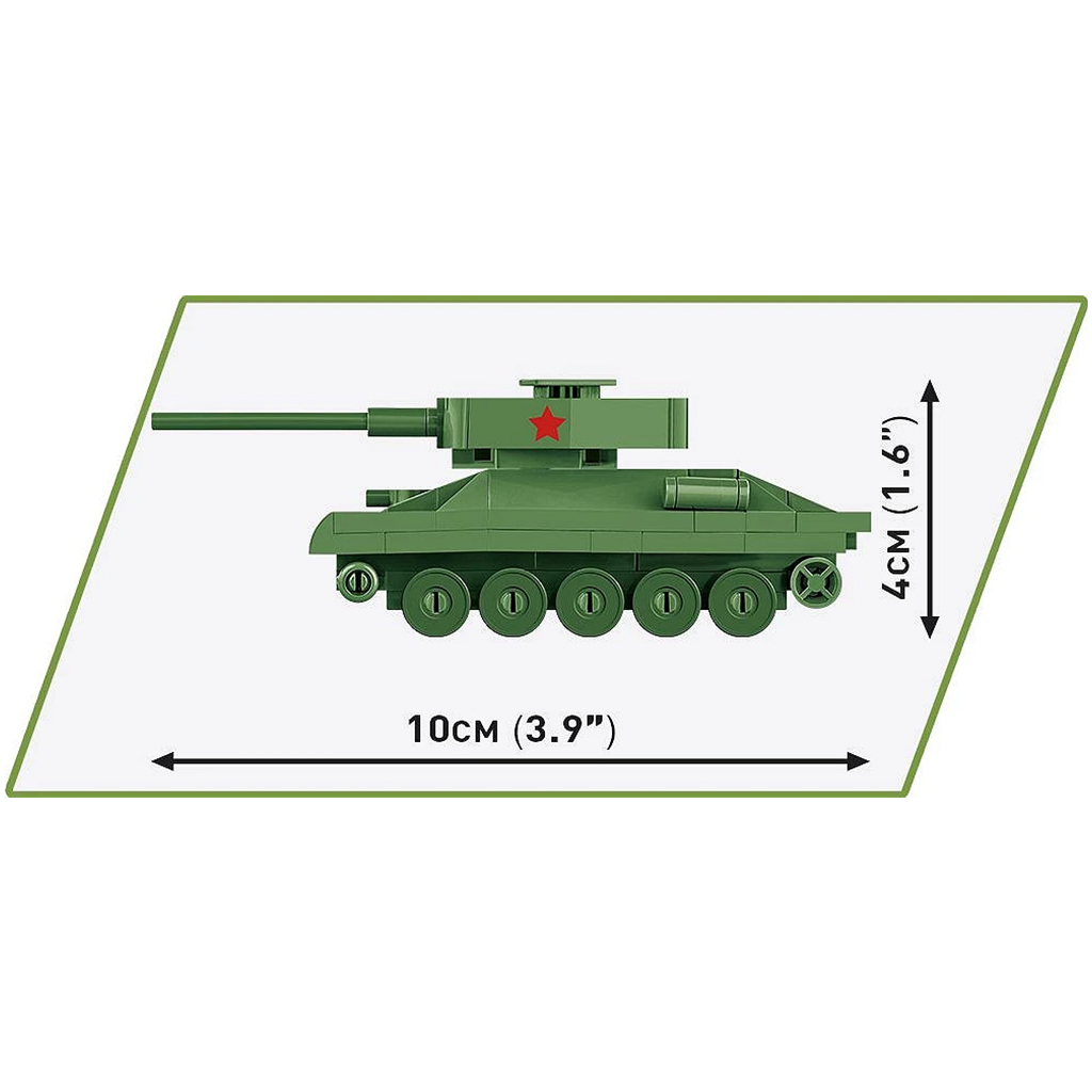 COBI: T-34/85 съветски танк конструктор (3092) изображение 5