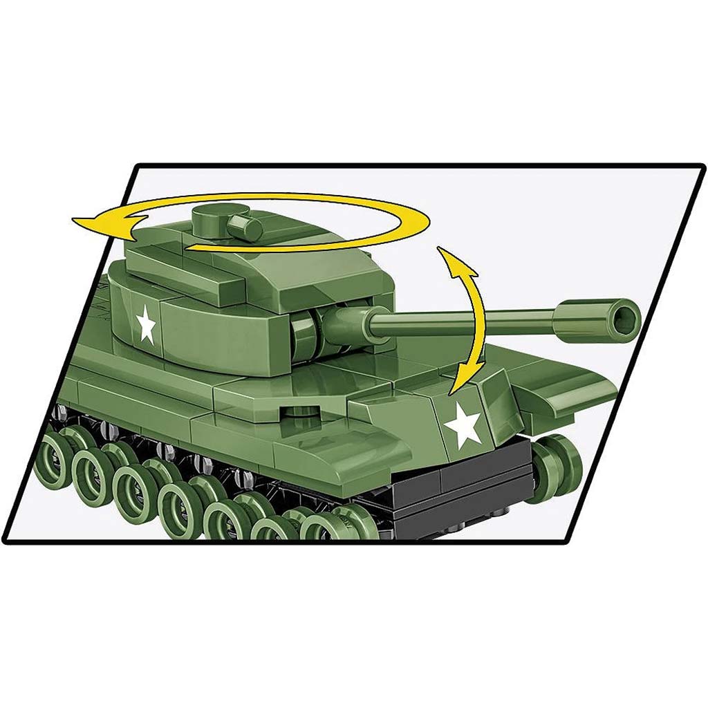 COBI: Танкове Patton M48 строителен комплект (3104) изображение 3