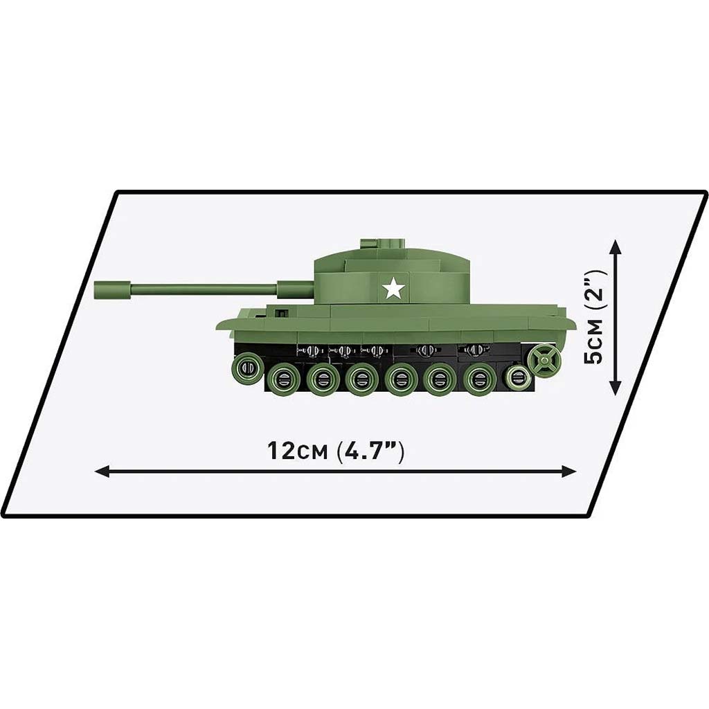 COBI: Танкове Patton M48 строителен комплект (3104) изображение 4