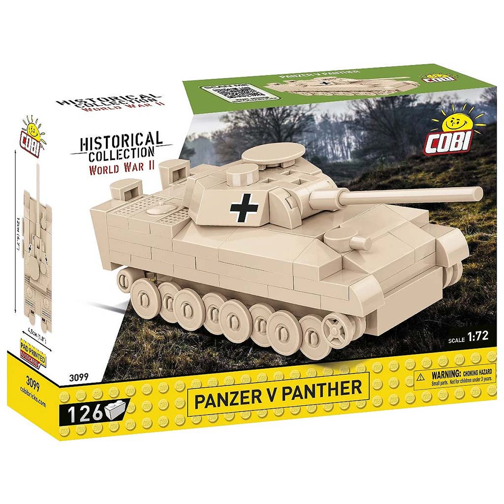 COBI: Танкове V Panther строителен комплект (3099) изображение 1