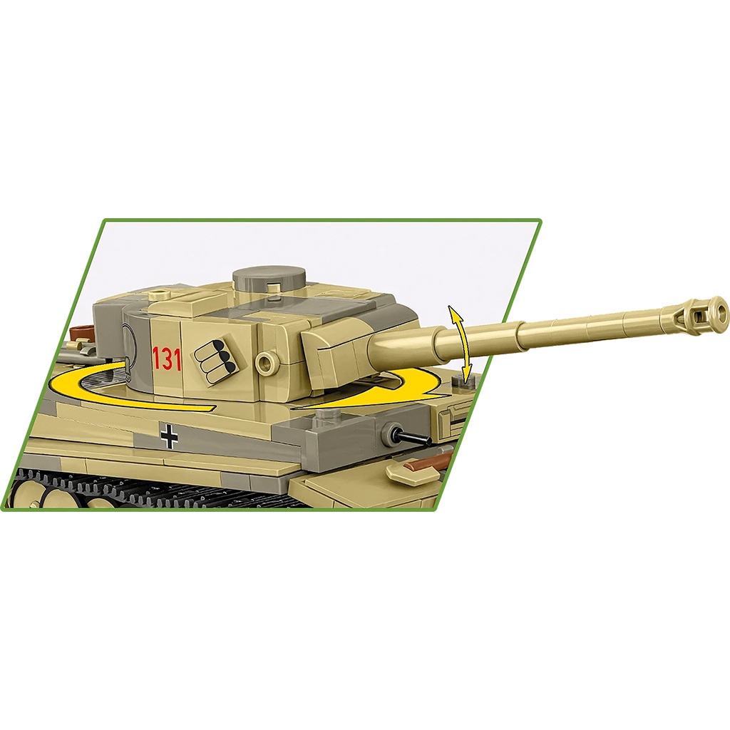 COBI: Танкове VI Tiger I „131” конструктор (2734) изображение 3