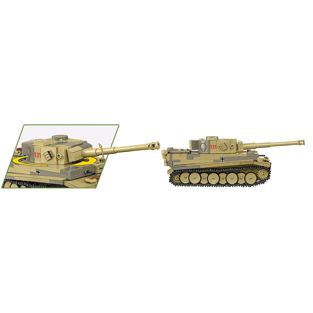 COBI: Танкове VI Tiger I „131” конструктор (2734) изображение 4