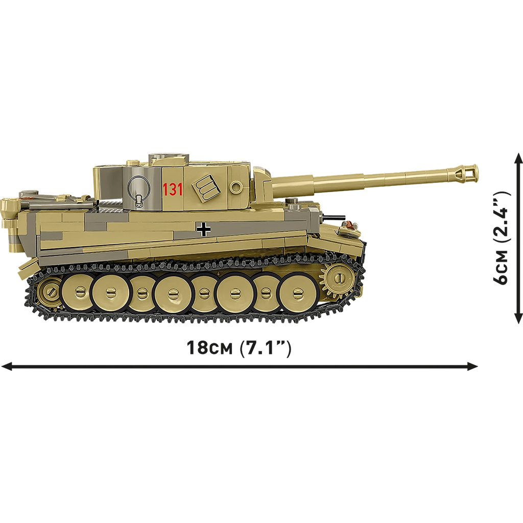 COBI: Танкове VI Tiger I „131” конструктор (2734) изображение 5
