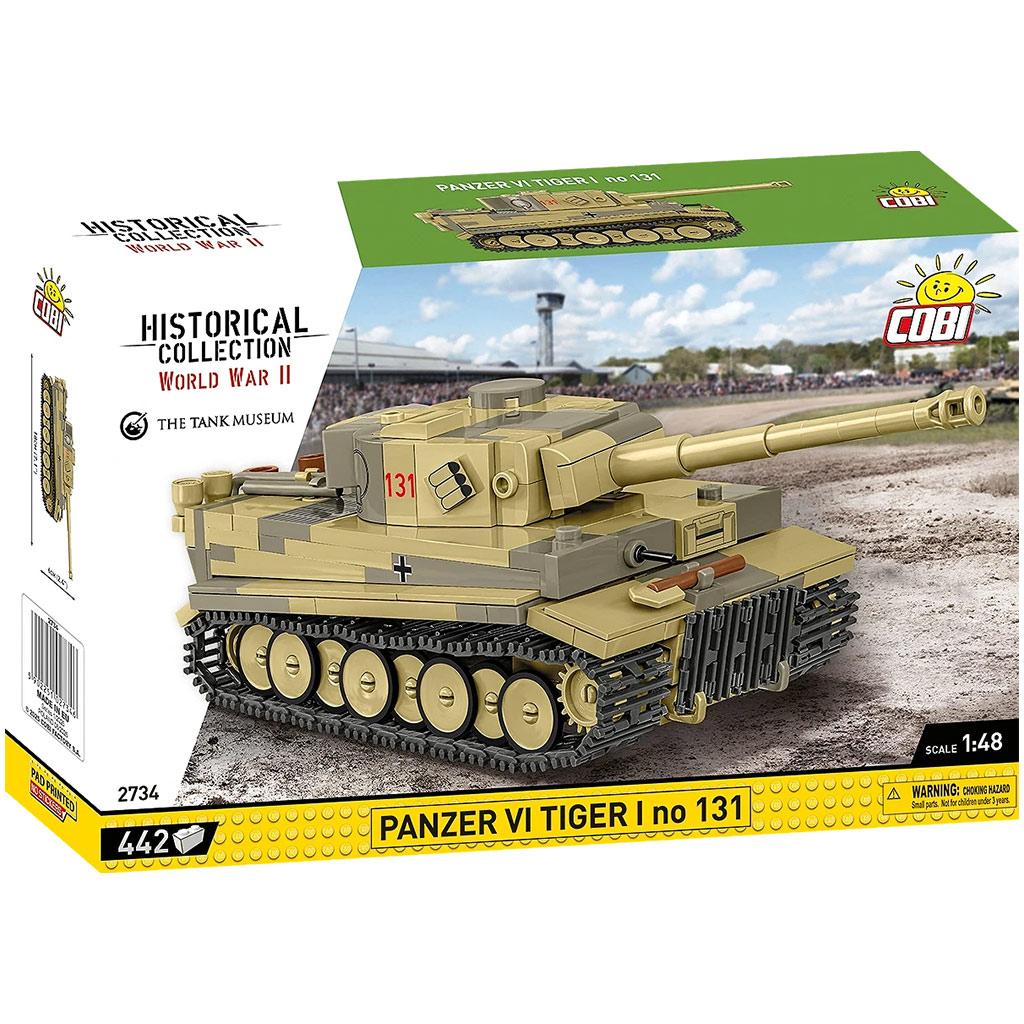 COBI: Танкове VI Tiger I „131” конструктор (2734) изображение 1