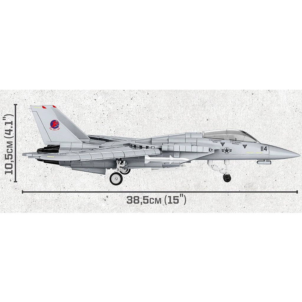 COBI: Top Gun F-14A Tomcat™ конструктор (5811A) изображение 6