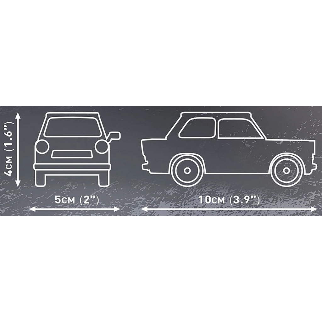 COBI: Trabant 601 конструктор (24539) изображение 3