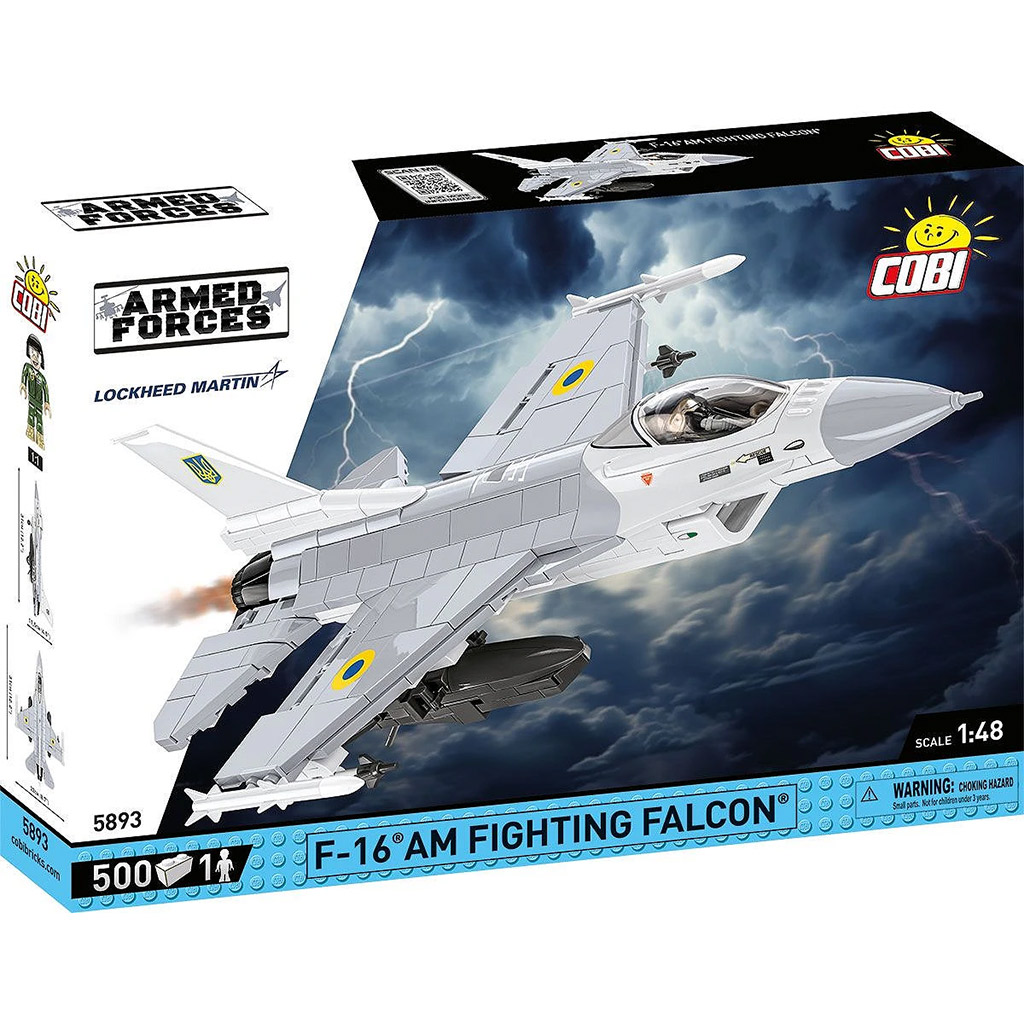 COBI: Въоръжени сили F-16AM Fighting Falcon конструктор (5893) изображение 1
