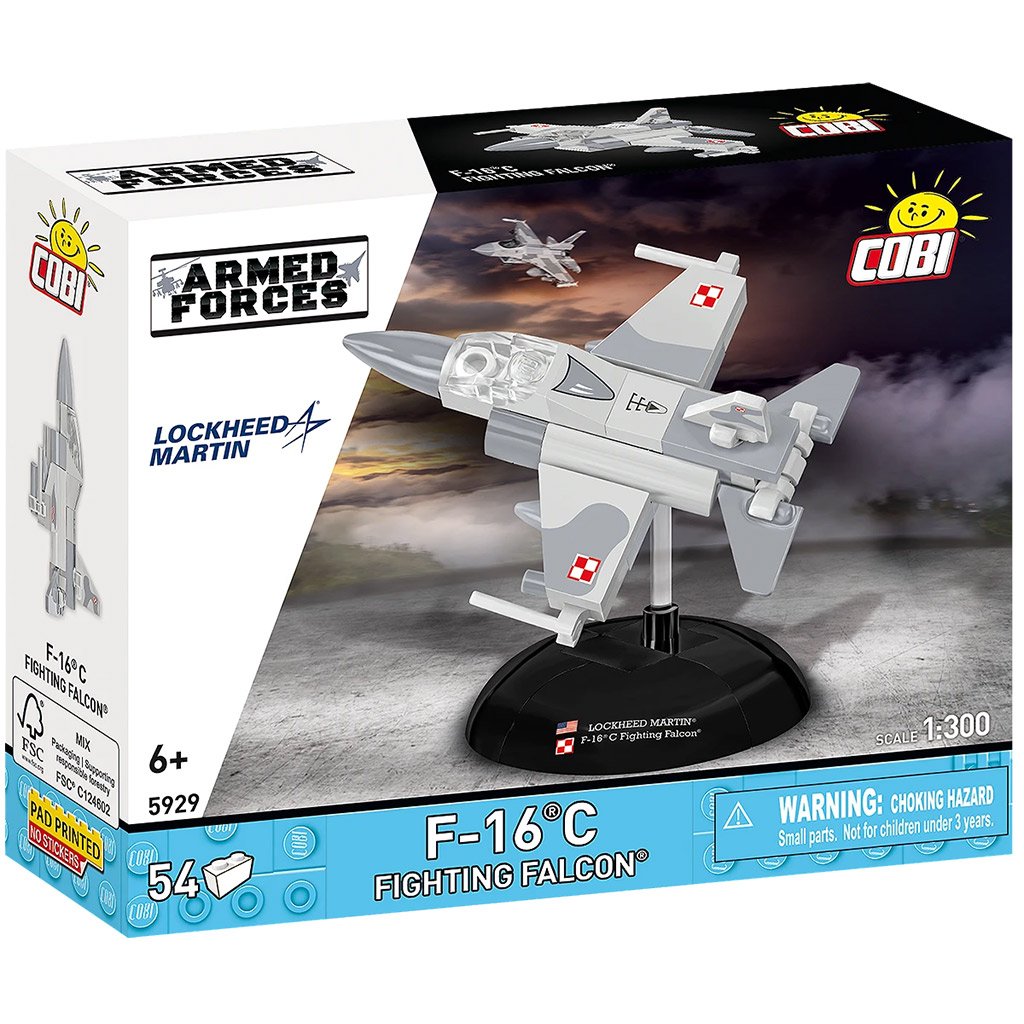 COBI: Въоръжени сили F-16C Fighting Falcon конструктор (5929) изображение 1