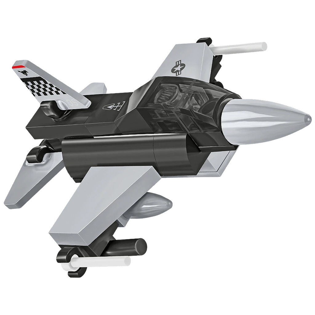 COBI: Въоръжени сили F-16D Fighting Falcon конструктор (5941) изображение 3