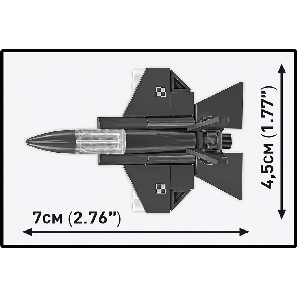 COBI: Въоръжени сили F-35A Lightning II "Хусар" конструктор (5926) изображение 3