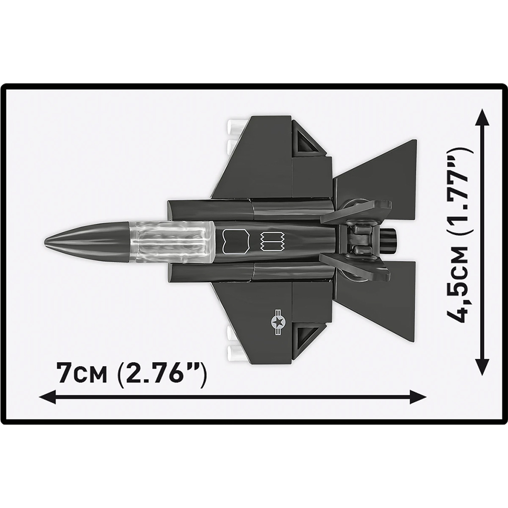COBI: Въоръжени сили F-35B Lightning II конструктор (5927) изображение 3