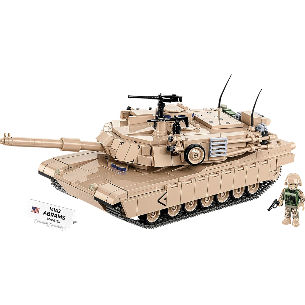 COBI: Въоръжени сили M1A2 Abrams конструктор (2632) изображение 2