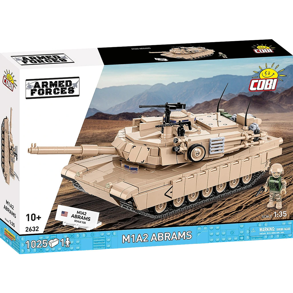 COBI: Въоръжени сили M1A2 Abrams конструктор (2632) изображение 1