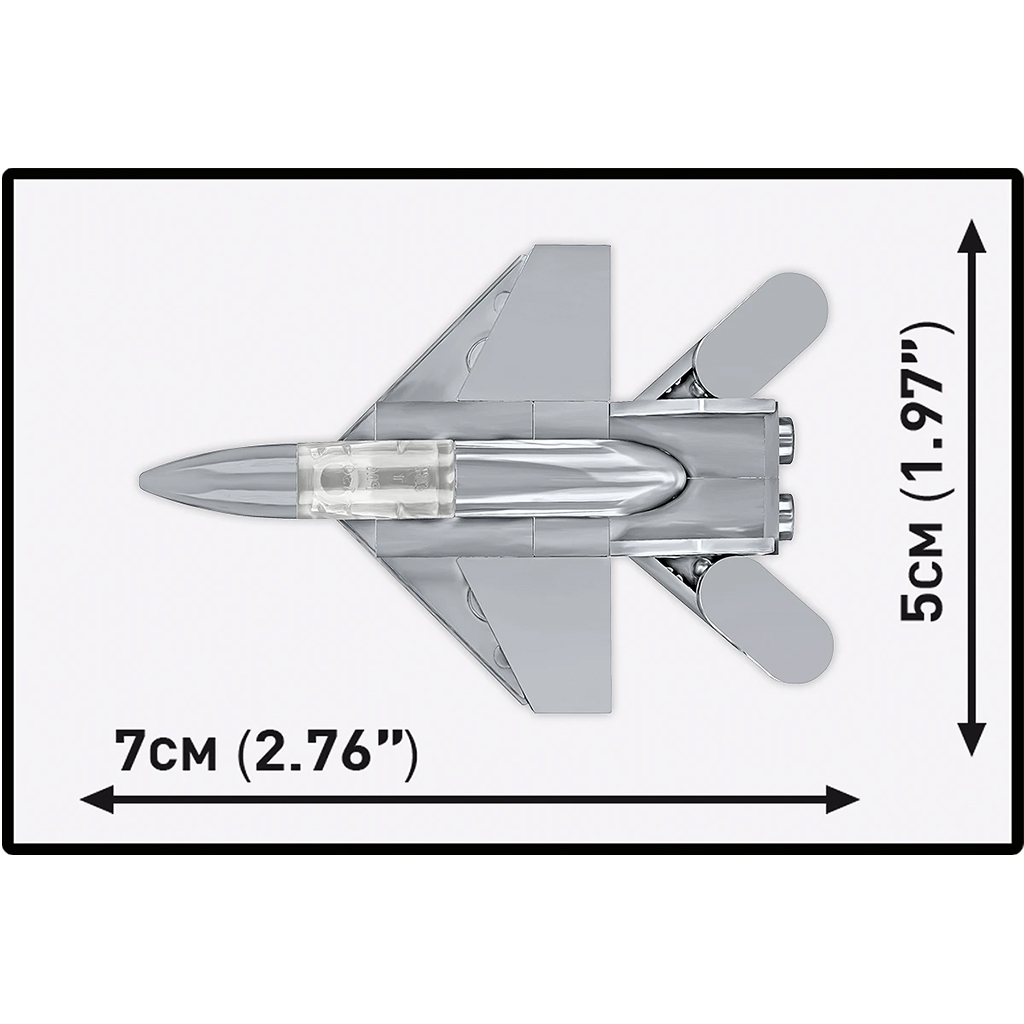 COBI: Въоръжени сили MiG-29 НАТО "Fulcrum" конструктор (5928) изображение 3