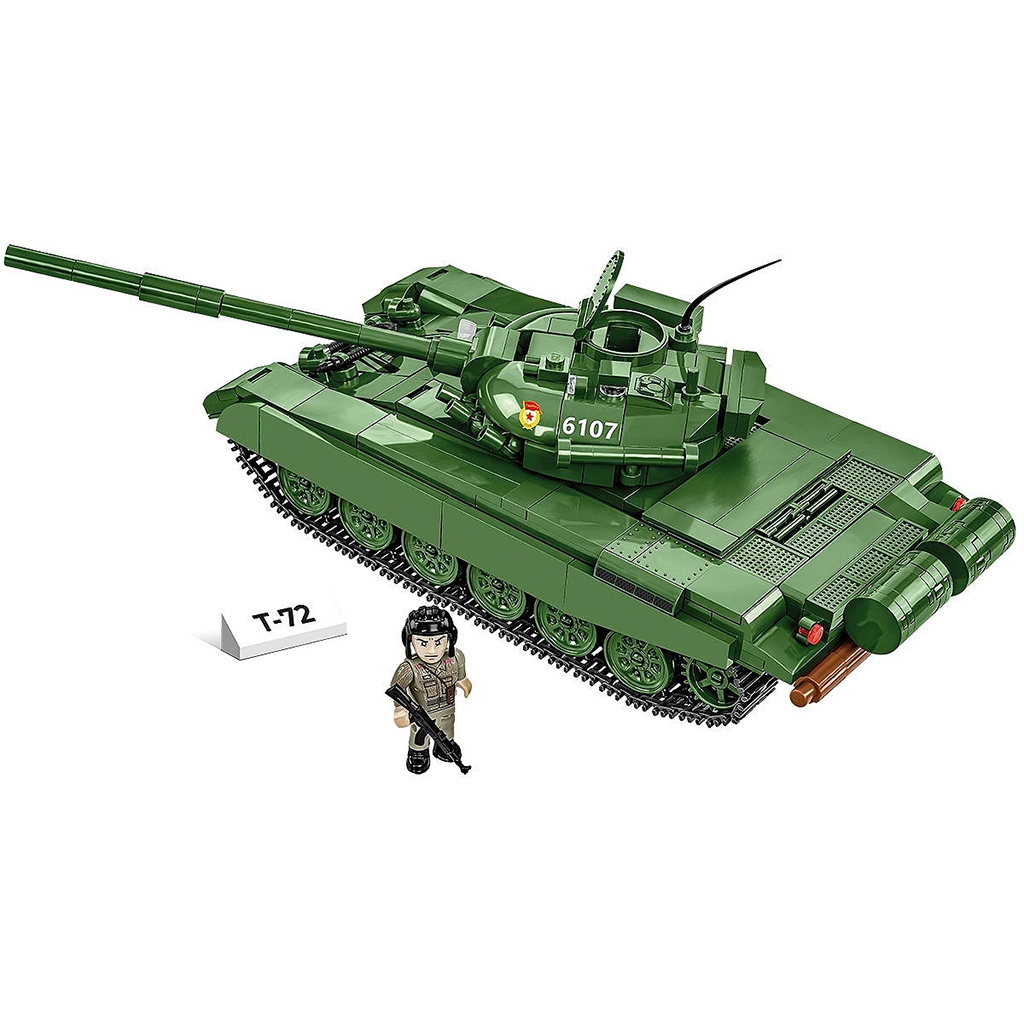 COBI: Въоръжени сили T-72 (Източна Германия/Съветски) танк конструктор (2625) изображение 3
