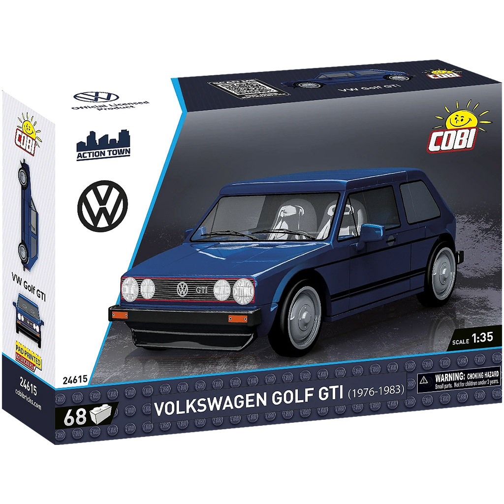 COBI: Volkswagen Golf GTI синя строителна играчка (24615) изображение 1