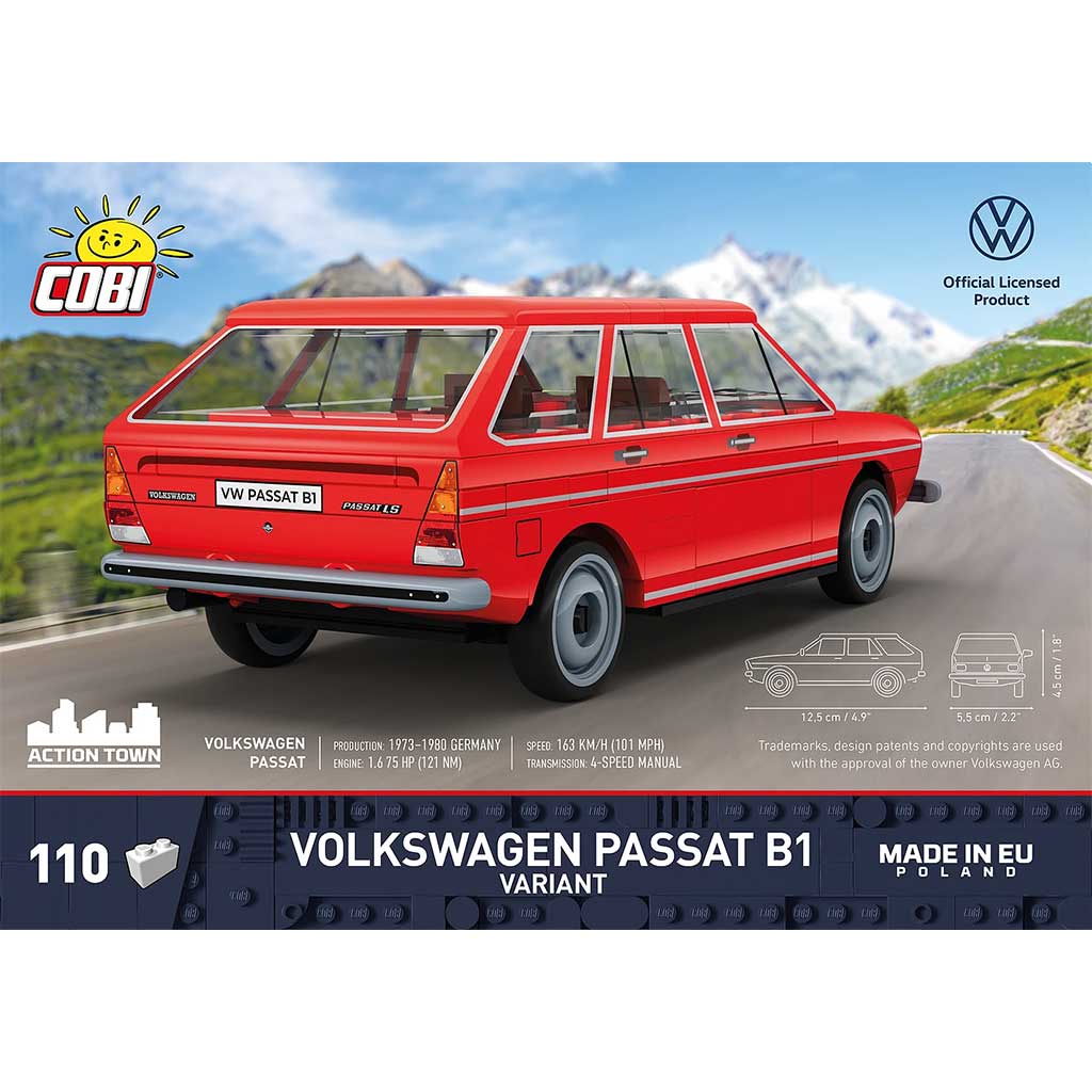 COBI: Volkswagen Passat B1 Variant автомобилен конструктор (24641) изображение 2