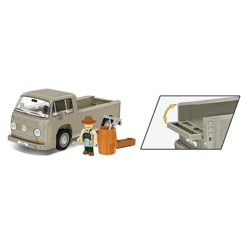 COBI: Volkswagen T2a камион с платформа (24618) изображение 3