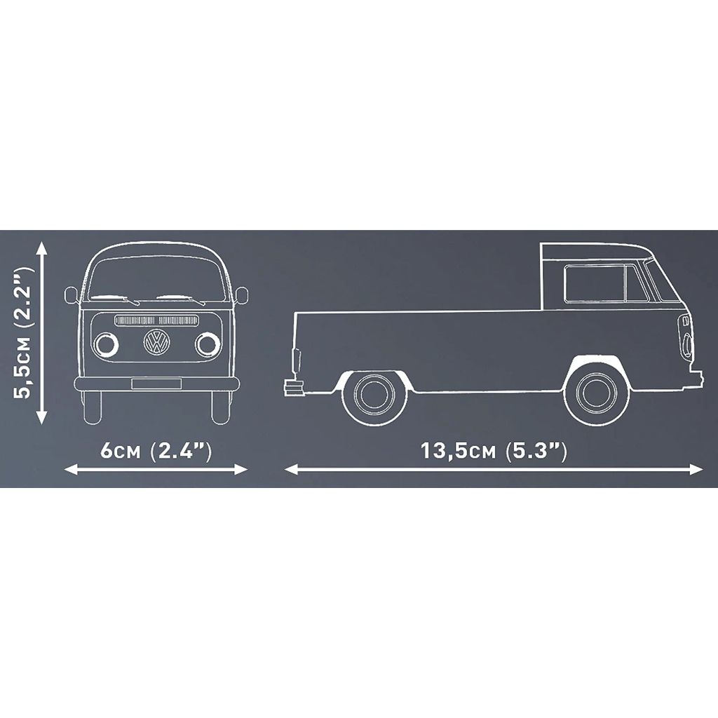 COBI: Volkswagen T2a камион с платформа (24618) изображение 4