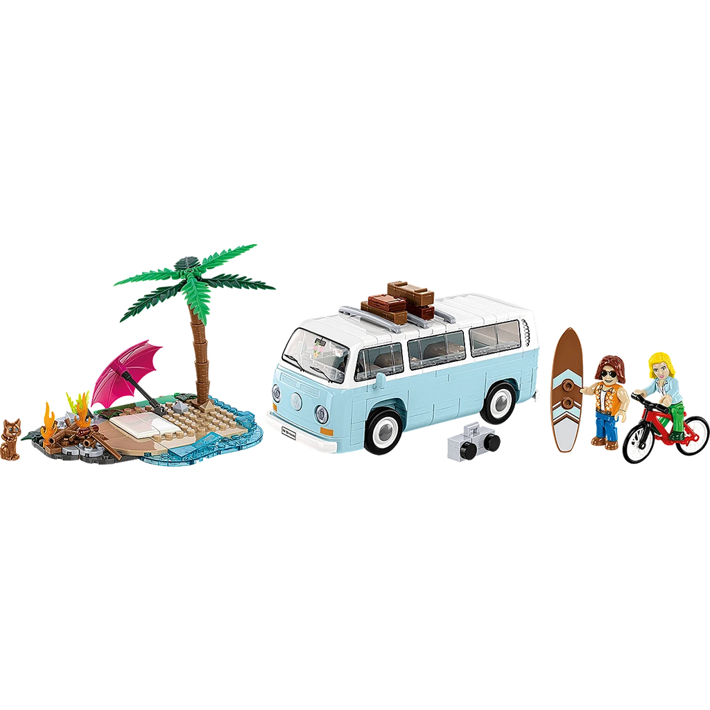 COBI: Volkswagen T2a Kombi строителна играчка (24617) изображение 2