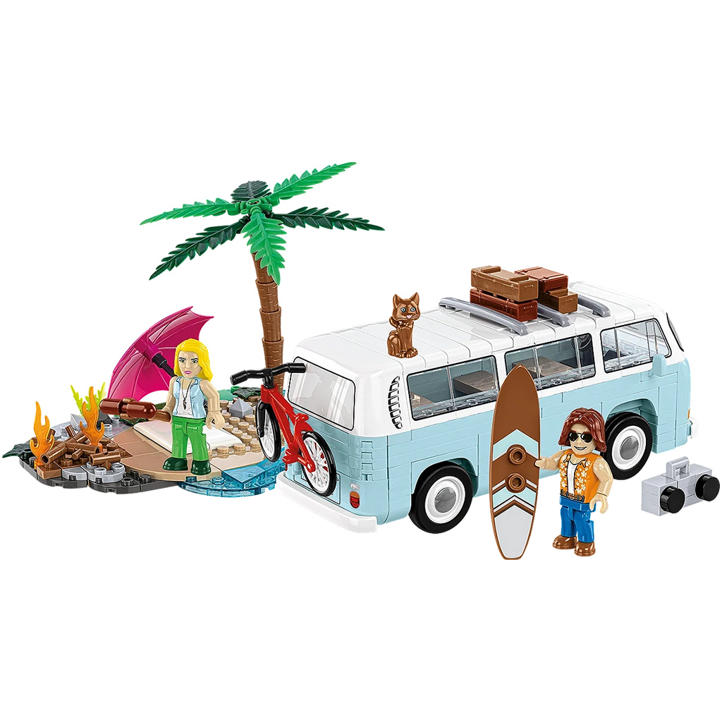 COBI: Volkswagen T2a Kombi строителна играчка (24617) изображение 3