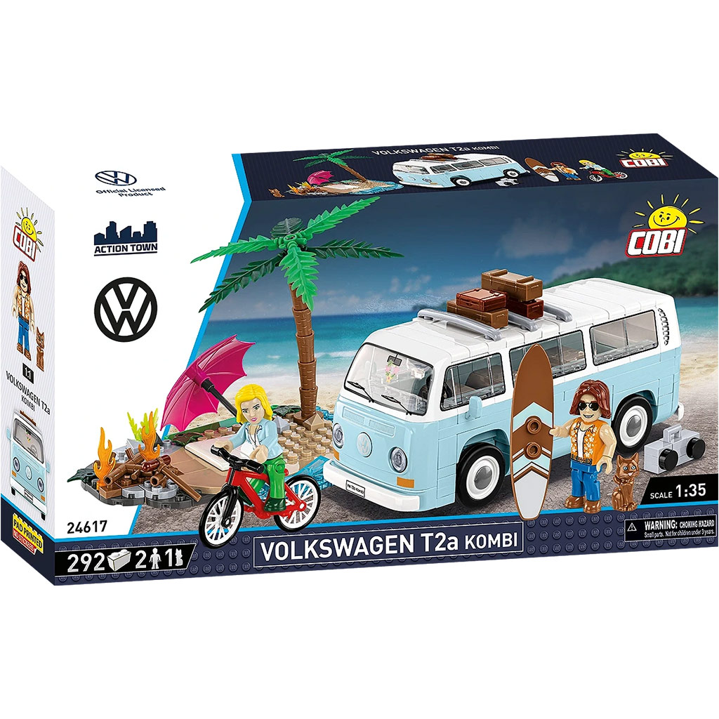 COBI: Volkswagen T2a Kombi строителна играчка (24617) изображение 1