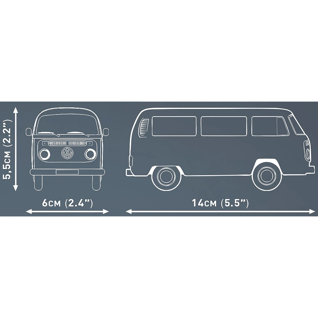 COBI: Volkswagen T2b автобус конструктор (24621) изображение 4