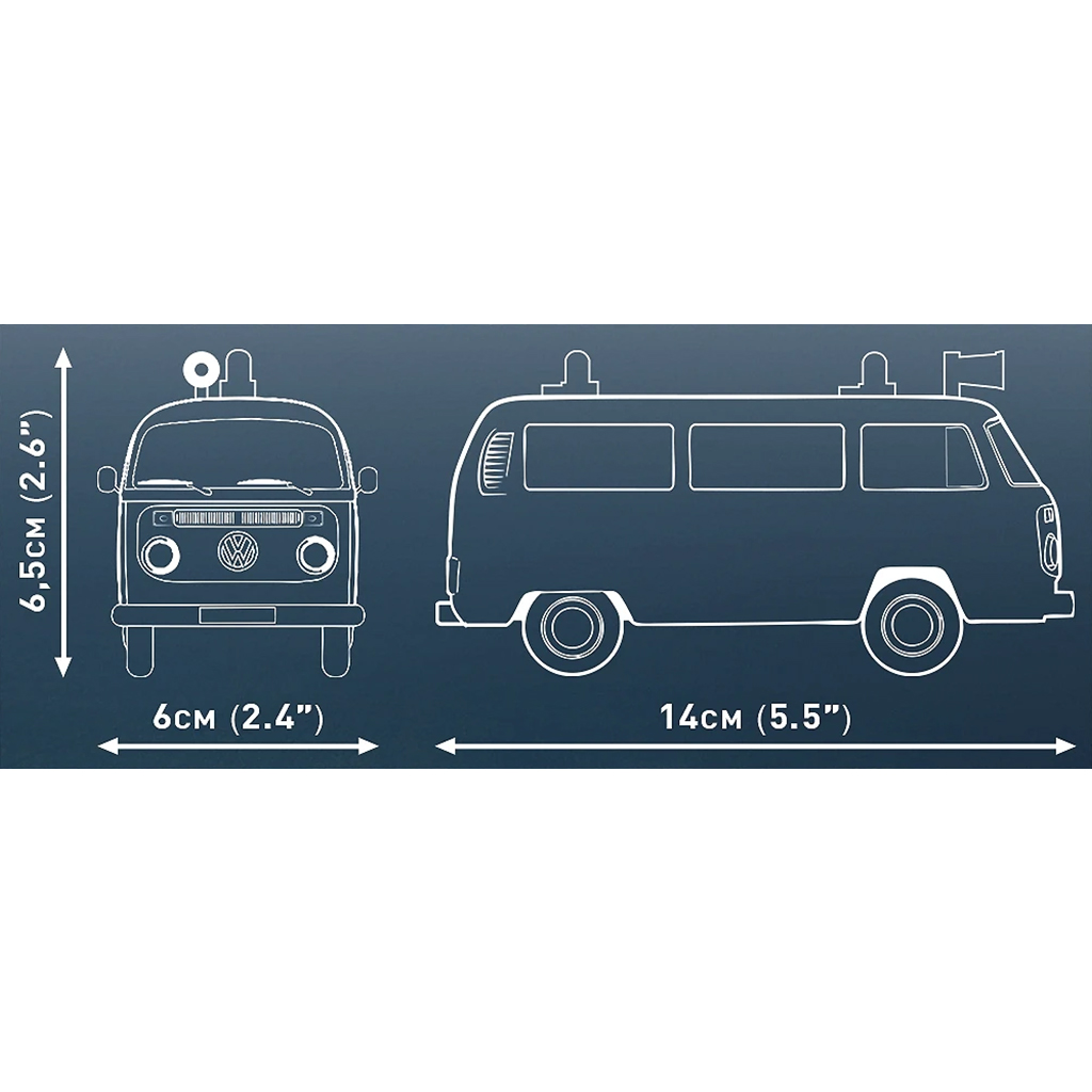 COBI: Volkswagen T2b Пожарна кола строителен комплект (24622) изображение 4