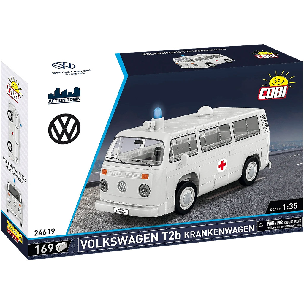 COBI: Volkswagen T2b спешна помощ строителна играчка (24619) изображение 1