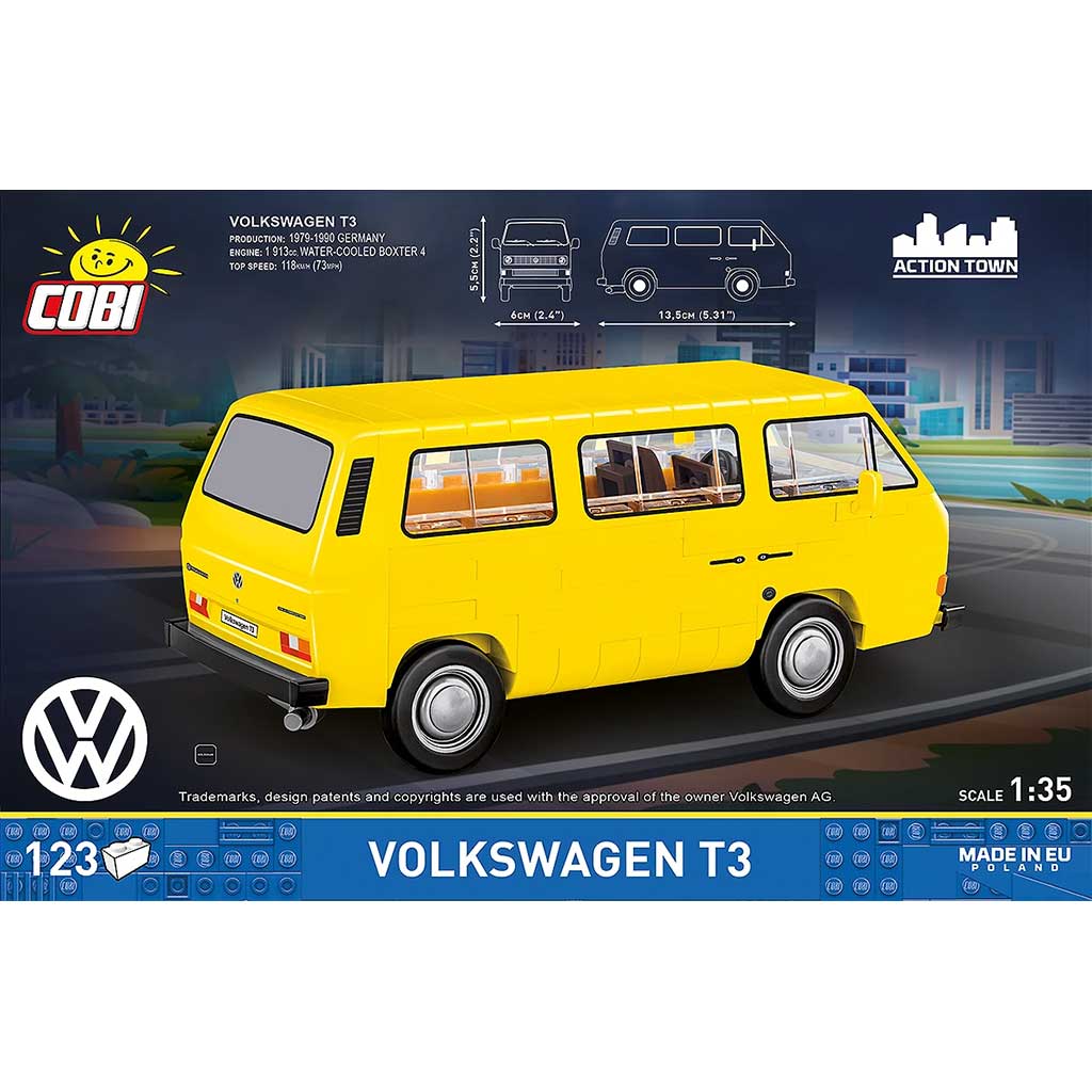 COBI: Volkswagen T3 автомобилен конструктор (24634) изображение 2